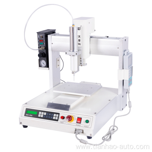 Benchtop dispensing machine for packing ab glue epoxy